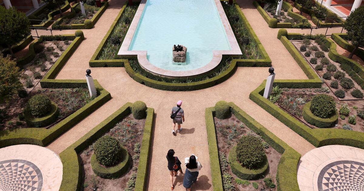 Photos: Getty Villa reopens - Los Angeles Times