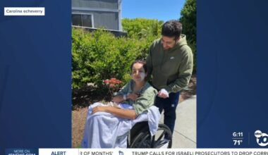 Woman makes recovery after being swept into ocean while visiting San Diego