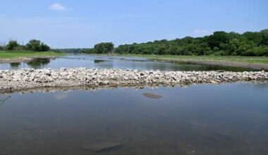 Carpentersville officials work to find fix for exposed water, sewer lines following dam removal