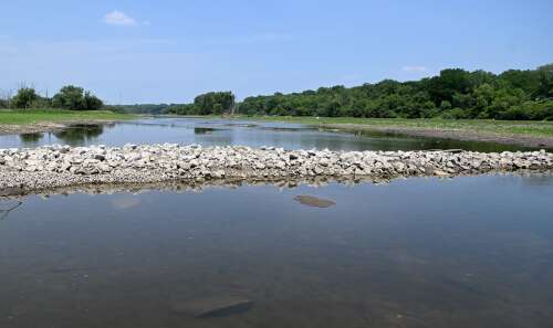 Carpentersville officials work to find fix for exposed water, sewer lines following dam removal