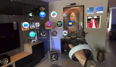 First Look at PSVR 2 Sense Controllers Working on Vision Pro