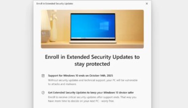 Microsoft Extends Windows 10 Security Updates for One Year with New Enrollment Options