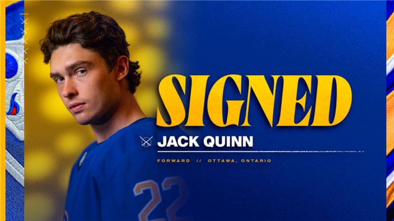 Sabres sign Quinn to 2-year contract
