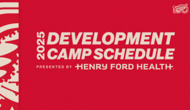 Red Wings to hold 2025 Development Camp at Little Caesars Arena June 30-July 3