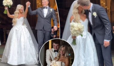 Zach Wilson, wife Nicolette get married in lavish NYC wedding