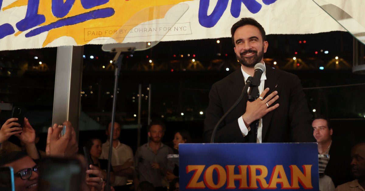 Mamdani Topples Cuomo in NYC Democratic Mayoral Primary Race