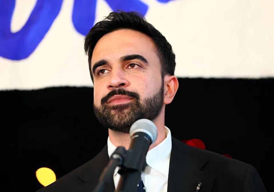 The New York Times has faced backlash over a story on how Zohran Mamdani self-identified on a college application form, with the source of the report being a supporter of white supremacist views. (Michael M. Santiago/Getty Images)