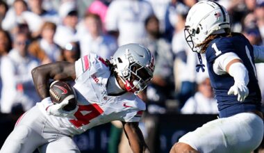 Ohio State has two of the best players in the country, but Penn State has the best College Football Playoff odds, per ESPN