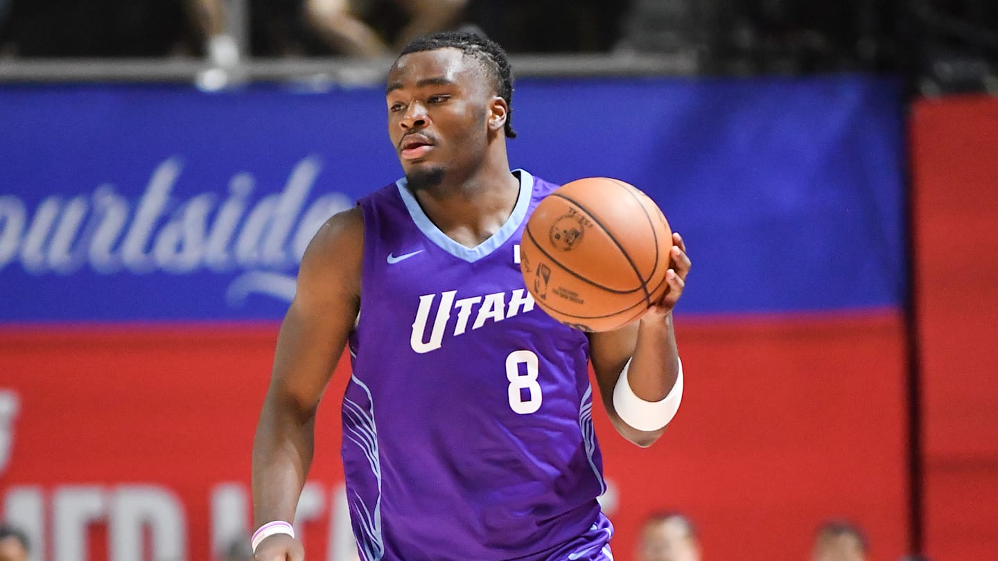 2025 NBA Summer League - Utah Jazz v San Antonio Spurs