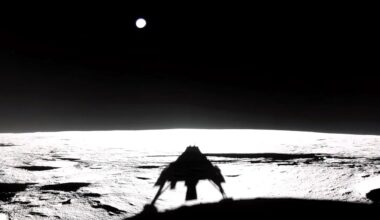 Firefly Aerospace’s Blue Ghost lunar lander successfully landed on the moon on Sunday, March 02, 2025. (Firefly Aerospace)