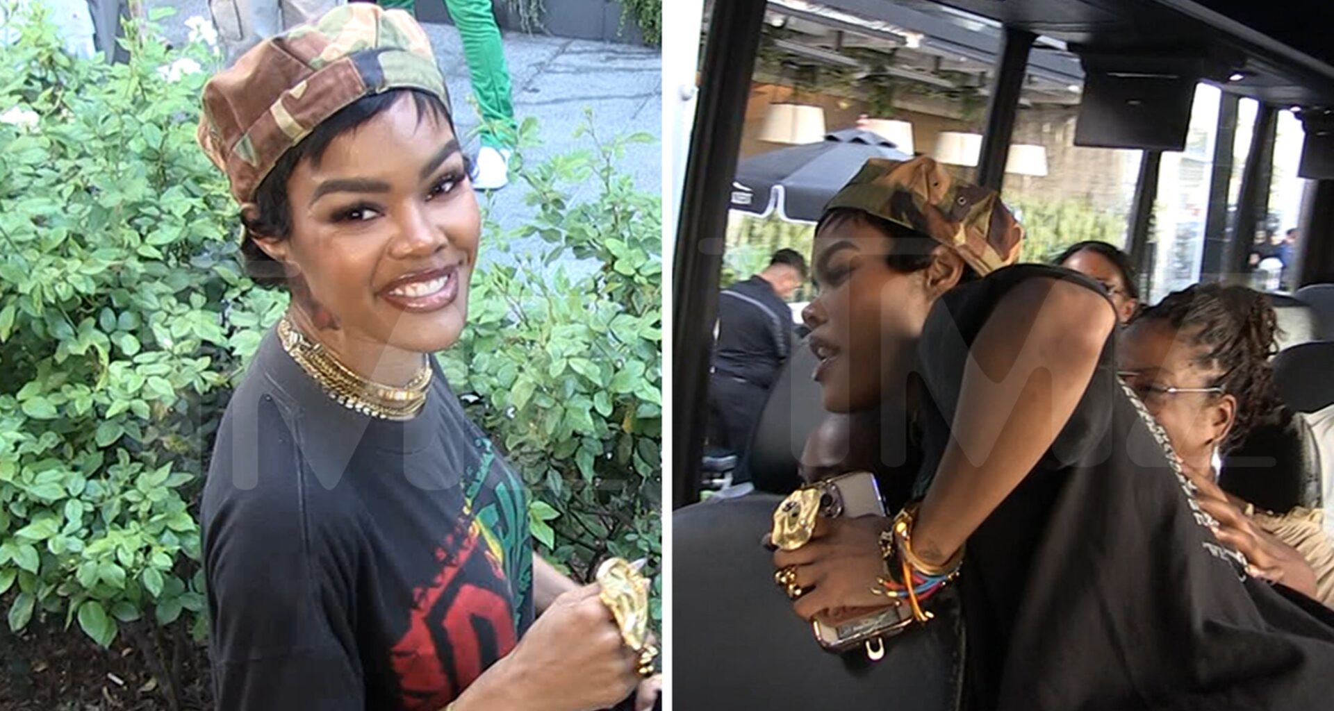 Teyana Taylor Hops on TMZ Tour Bus and Plugs 'Escape Room' Album