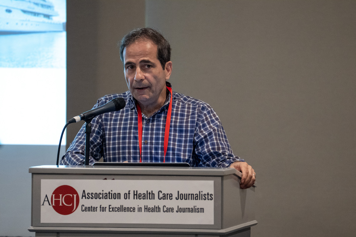 Karl Stark speaks about digging into hospital finances at HJ25