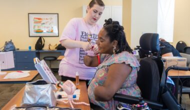 Putting their best faces forward: Skin care and makeup help Philadelphia patients after medical trauma