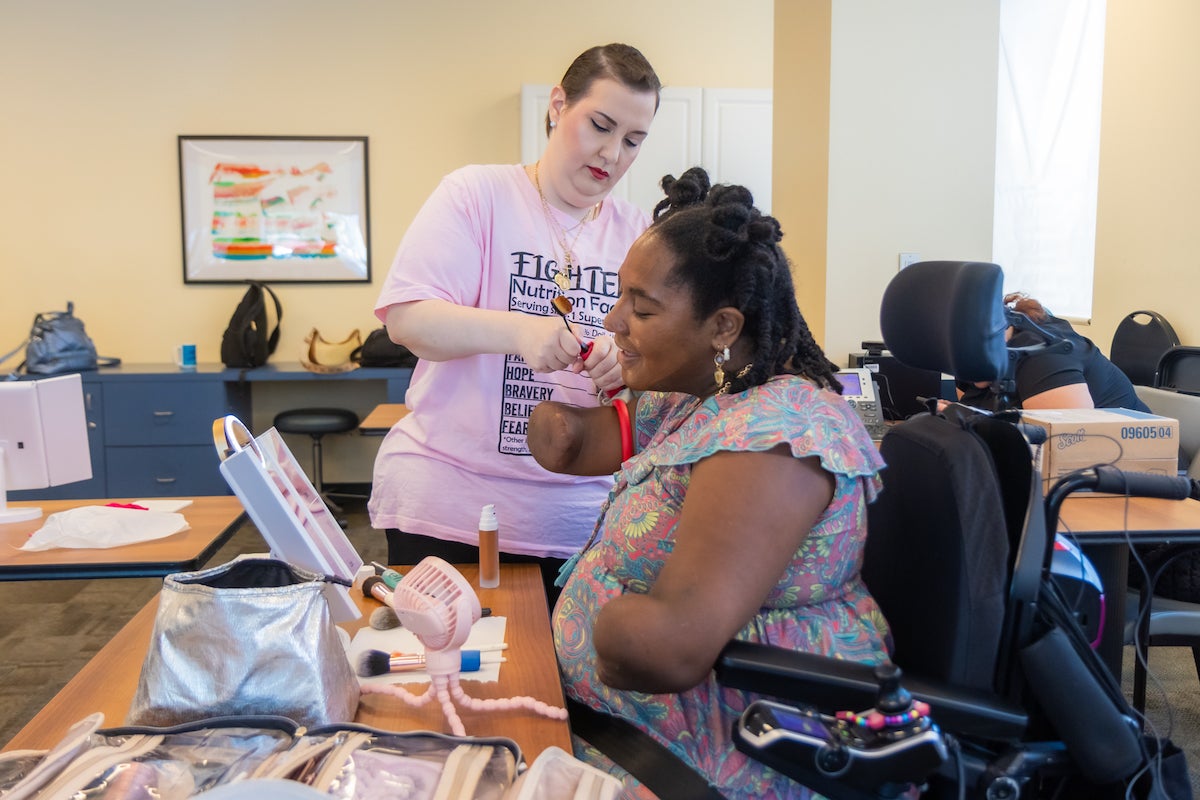 Putting their best faces forward: Skin care and makeup help Philadelphia patients after medical trauma