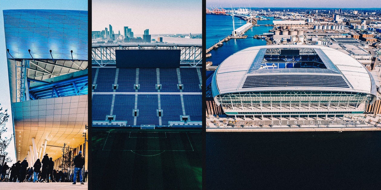 Behind the scenes at Everton’s new £800m stadium
