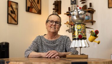 Made in Tarrant: King’s Whimsy artwork made from collected items