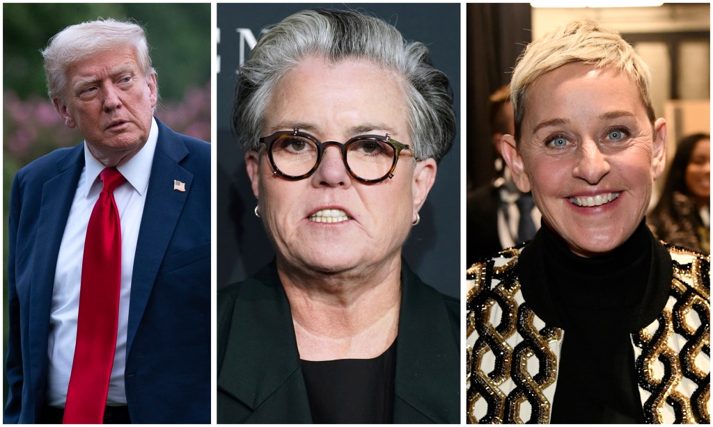 Ellen DeGeneres supports Rosie O'Donnell after Trump threat