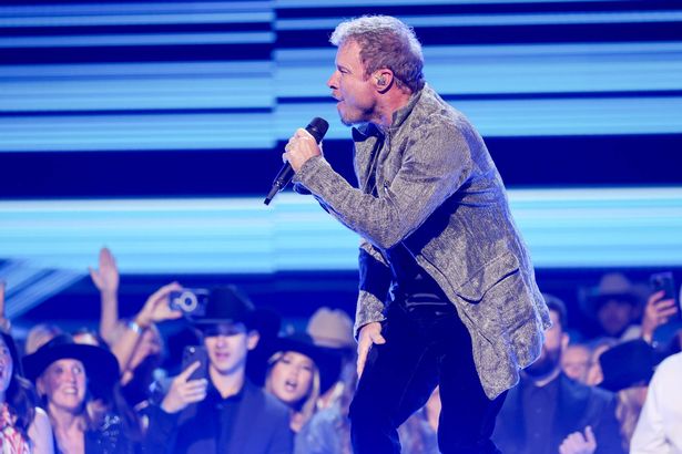 Brian Littrell of Backstreet Boys at the 60th Academy Of Country Music Awards held at the Ford Center at The Star on May 08, 2025 in Frisco, Texas. (Photo by Christopher Polk/Penske Media via Getty Images)