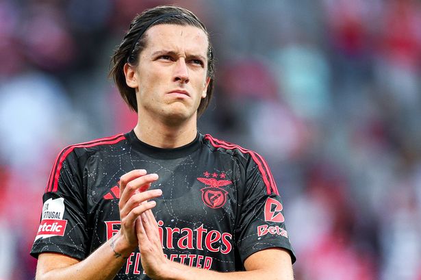 Manchester United sold Alvaro Carreras to Benfica last summer.
