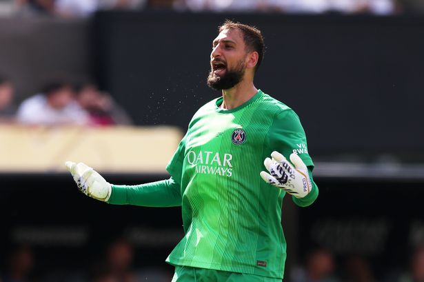 PSG goalkeeper Gianluigi Donnarumma