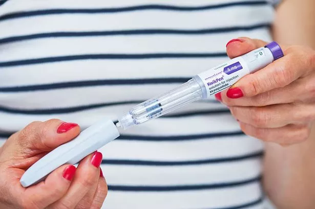 A Mounjaro pen