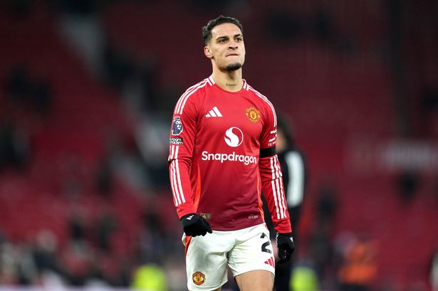 Manchester United winger Antony