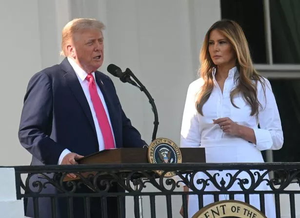 Melania allegedly "can't stand" her husband, so she "demanded her own bedroom"