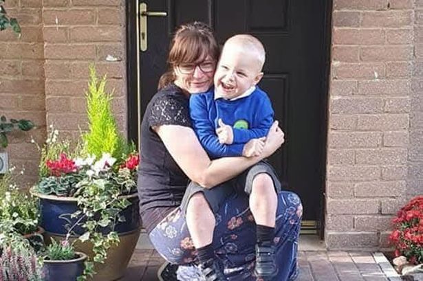 Jo with son Henry