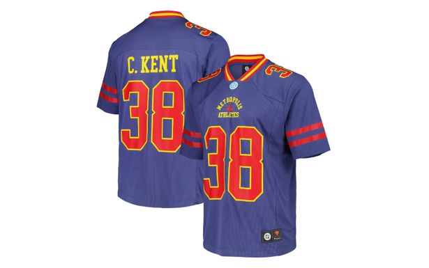 Superman x Fanatics Collegiate American Football Jersey