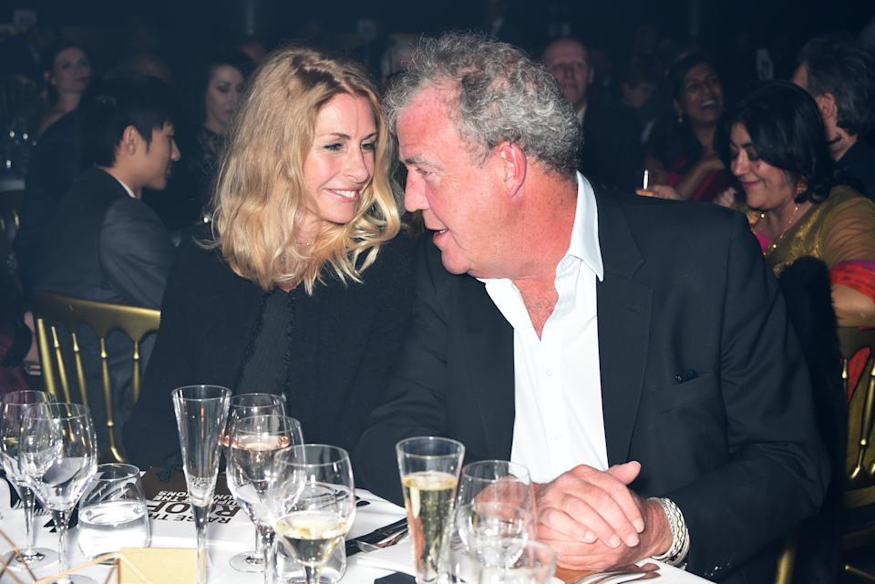 Lisa Hogan and Jeremy Clarkson look into each other's eyes