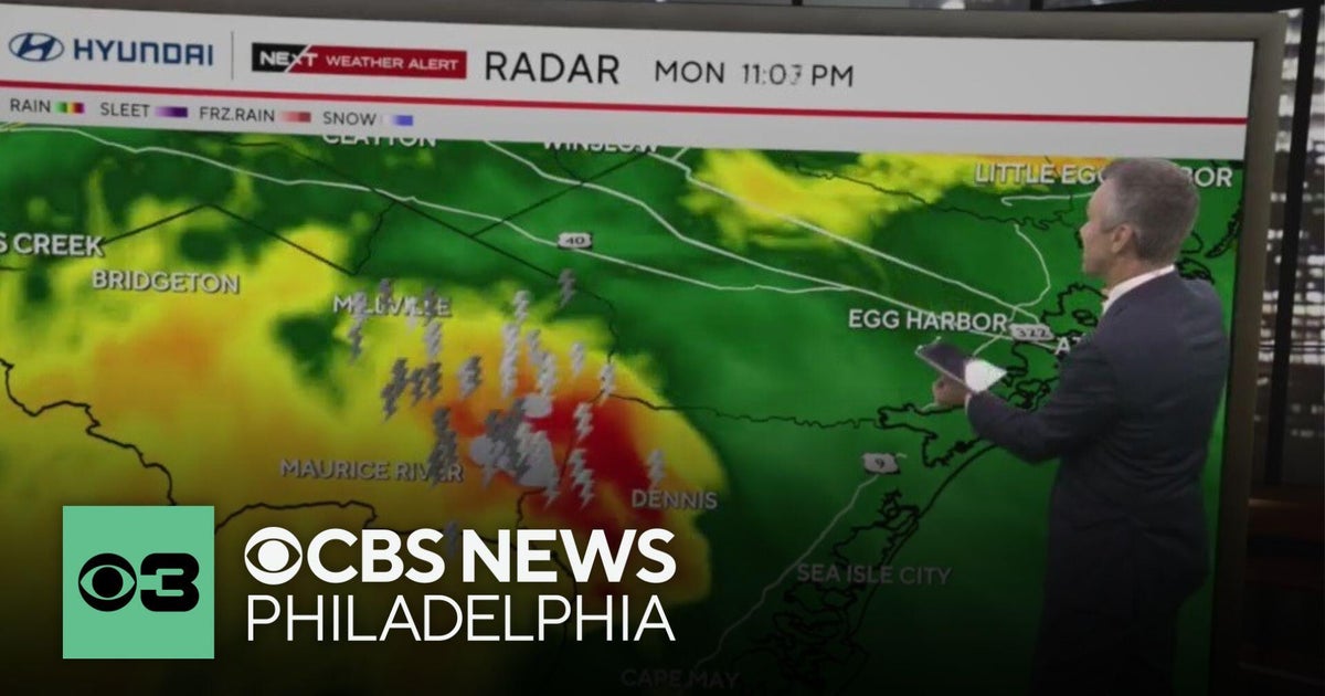 Warm and humid Tuesday with chance of storms in Philadelphia region