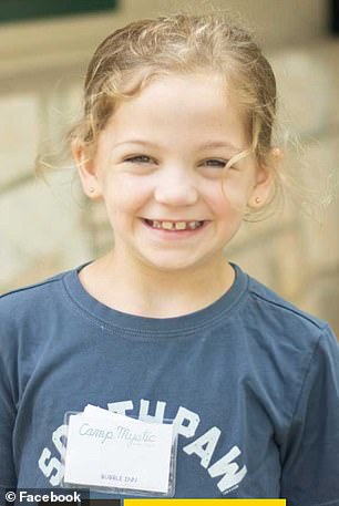 Sarah Marsh (pictured), 8, came from Alabama to attend Camp Mystic before she was swept away and killed