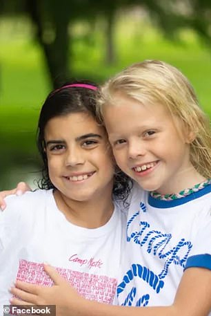 Eloise Peck (right) was sharing a cabin with Lila Bonner (left) when they were killed in the flooding
