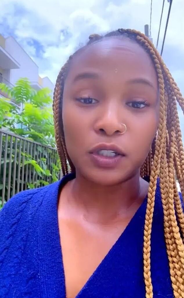 Sade Perkins vented her frustrations against the 'whites only Christian camp' hours after a heavy deluge ripped through Camp Mystic in Hunt on the Fourth of July