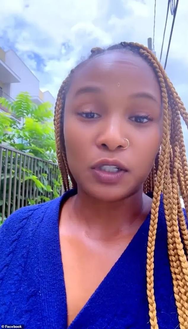 Sade Perkins vented her frustrations against the 'whites only Christian camp' hours after a heavy deluge ripped through Camp Mystic in Hunt on the Fourth of July