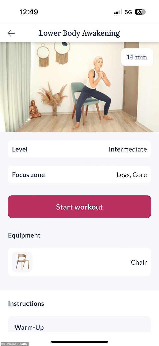 The app incorporates a wide variety of workouts, allowing you to customize your routine and reach your goals on your terms