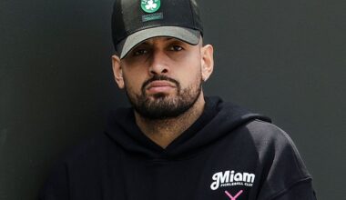 Nick Kyrgios (pictured) says he forged Rafael Nadal 's signature on a hotel bill following his loss to the tennis legend at the 2017 China Open final