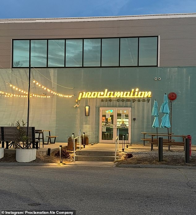 Proclamation Ale Company (pictured) in Warwick, Rhode Island reminded parents to mind their children after several disturbances in September