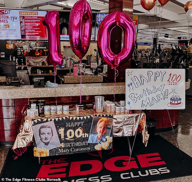 Mary Coroneos turned 100 in June and celebrated with former students and loved ones