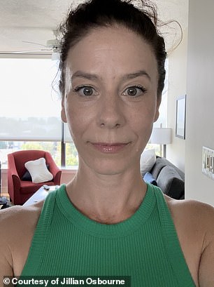 Jillian after practicing face yoga