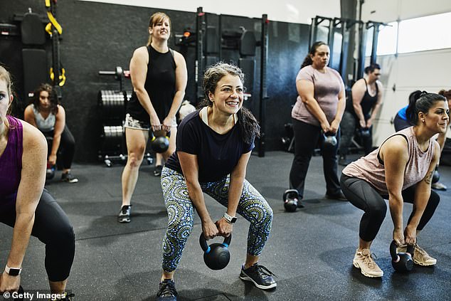 (Stock image) The ban will be in effect from 4pm to 7pm on weekdays - hours that are already part of the gym's female-only timings of 9am till 7pm - meaning older working women will have to workout alongside male members post 8pm