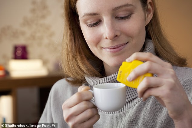 A study shows the sweetener Stevia may help stave off pancreatic cancer (stock image)