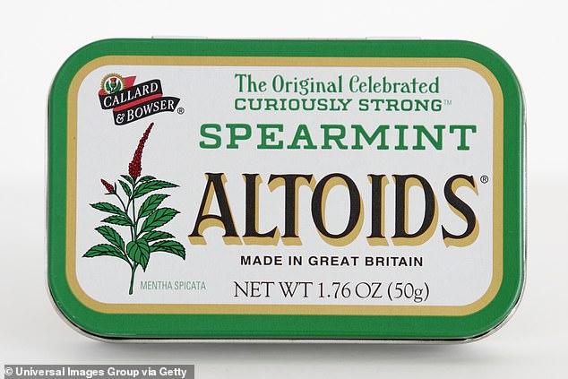 The woman claims that the nail technician stored her manicure tools in an Altoids mints tin (file photo)