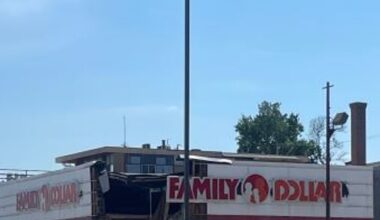 One person has died and three others were injured after the roof of a Family Dollar store came crashing down in Kansas City on Sunday afternoon