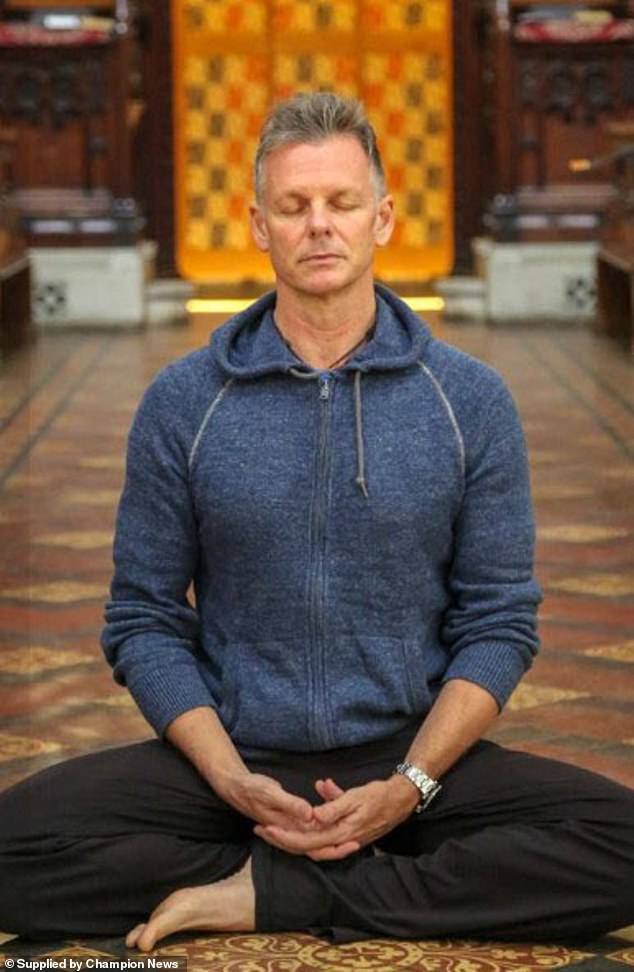 She is now suing the Luton-based company which put on the course, The Yoga People International Ltd - run by British yoga guru Jamie Clarke, 59 (pictured)