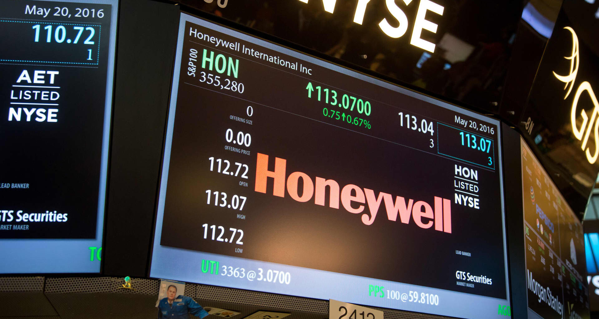 We're raising our price target on Honeywell, a stock looking better and better