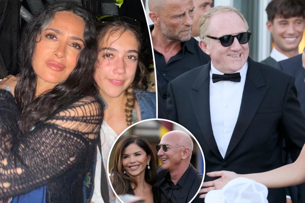 Why Salma Hayek skipped Bezos wedding, hubby attended solo