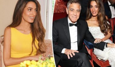 Amal Clooney praises husband George and their family life