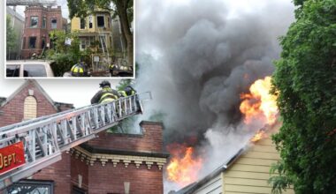 Three kids found with stab wounds in burning Chicago home