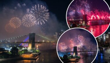 Macy's Fourth of July fireworks light up NYC sky
